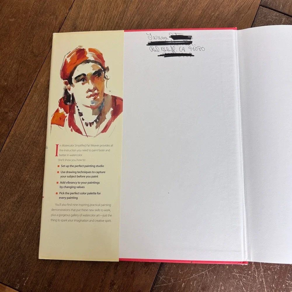 Watercolor Simplified hardback book Pat Weaver 2003‎